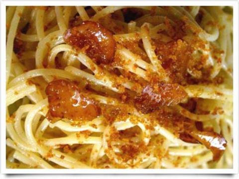 spaghetti con la bottarga